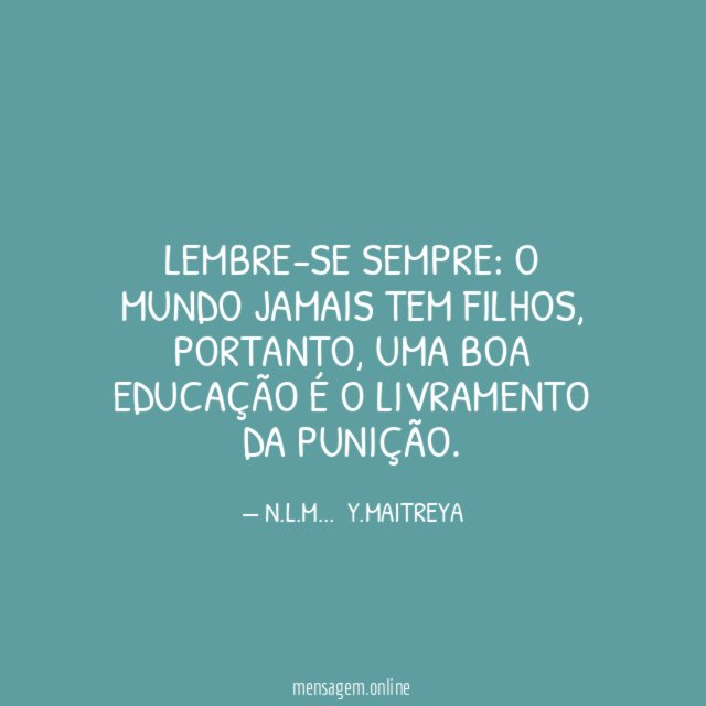 LEMBRE-SE SEMPRE