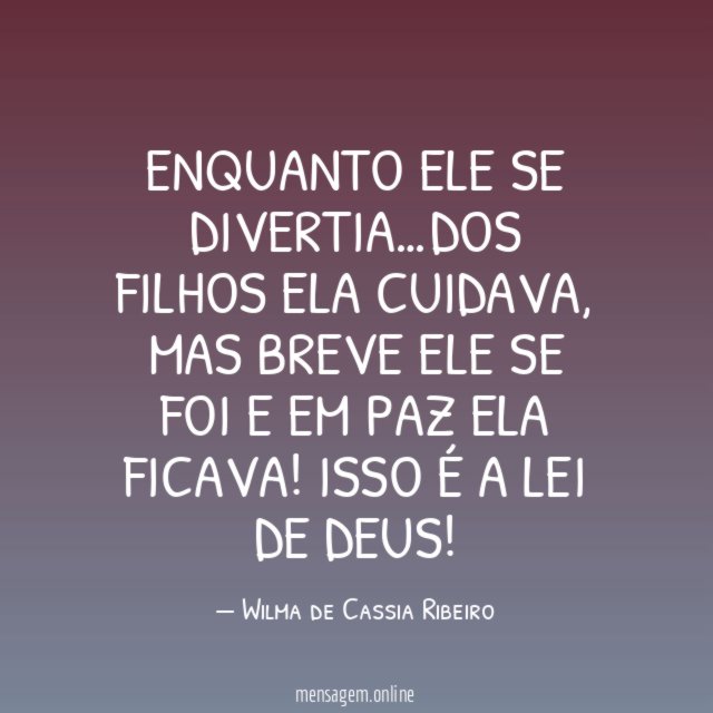 Enquanto ele se divertia