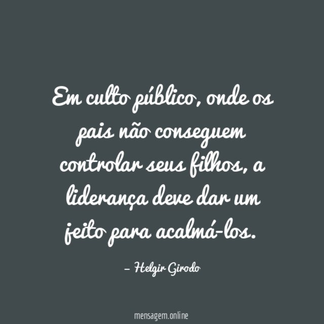 Em culto público