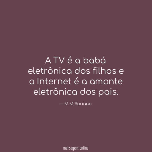 A TV é a babá eletrônica dos filhos