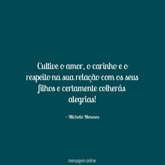 Cultive o amor