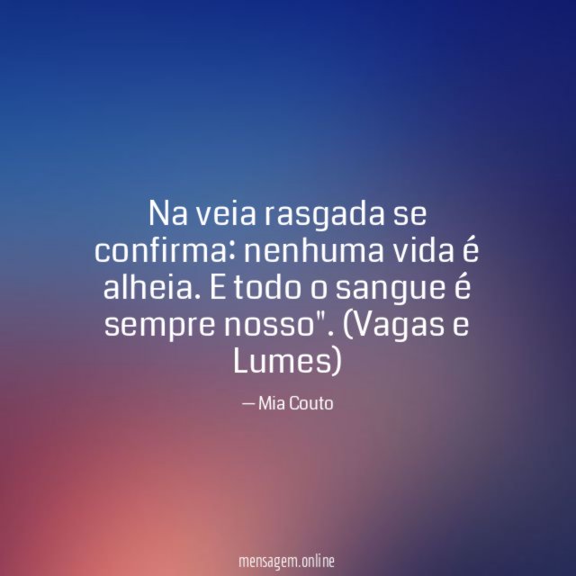 Na veia rasgada se confirma