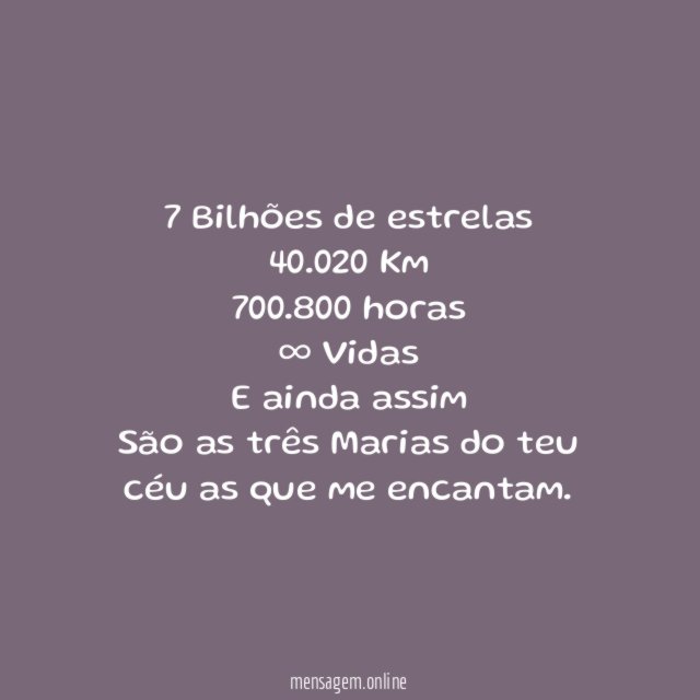 7 Bilhões de estrelas 40
