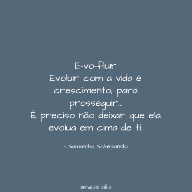 E-vo-fluir