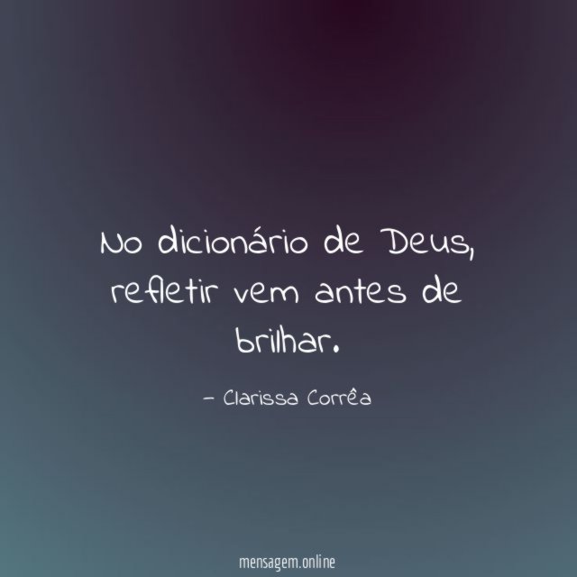 No dicionário de Deus