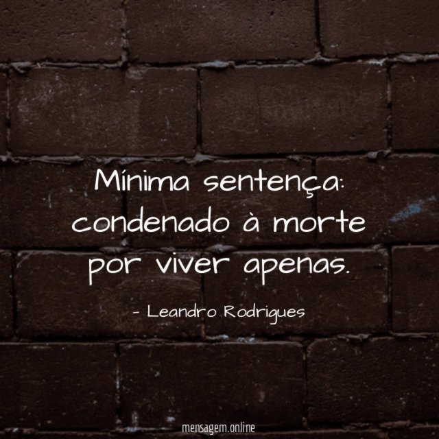 Mínima sentença