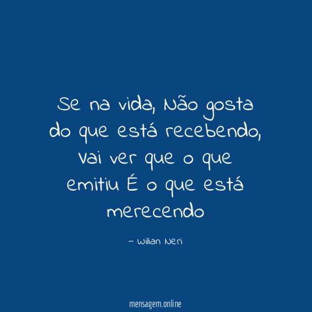 Se na vida