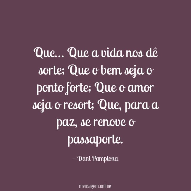 Que