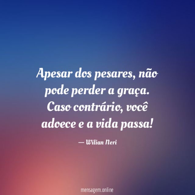 Apesar dos pesares