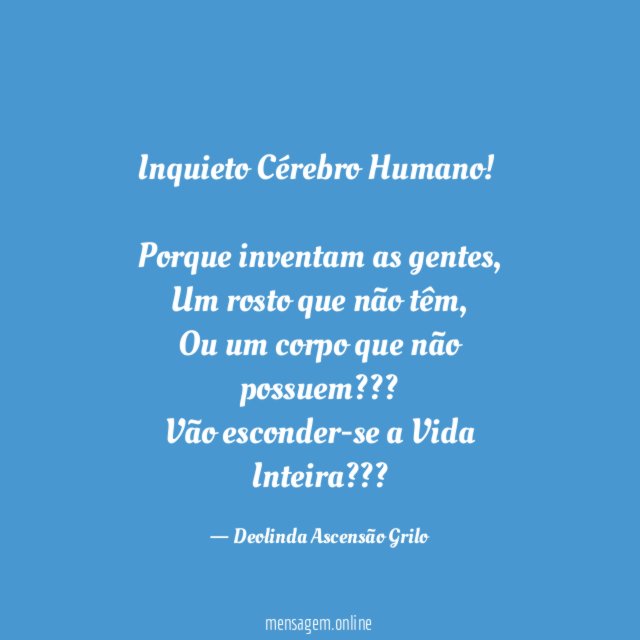 Inquieto Cérebro Humano