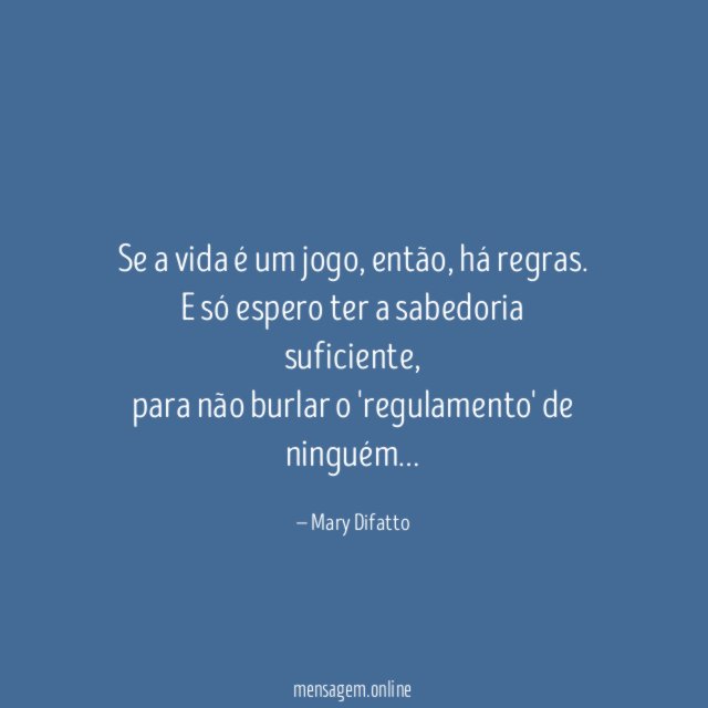 Se a vida é um jogo