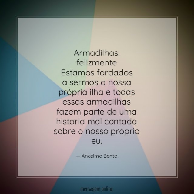 armadilhas.
