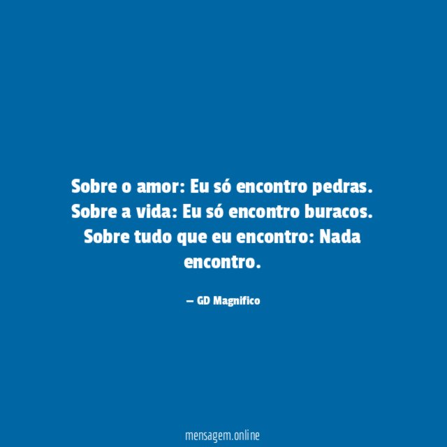 Sobre o amor