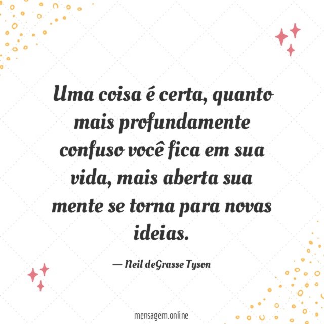 Uma coisa é certa
