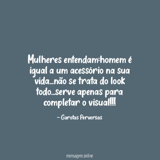 Mulheres entendam