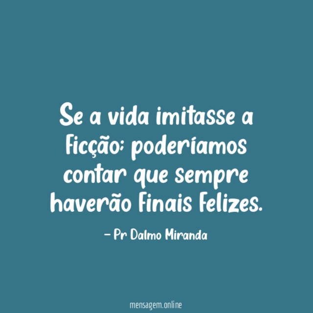 Se a vida imitasse a ficção
