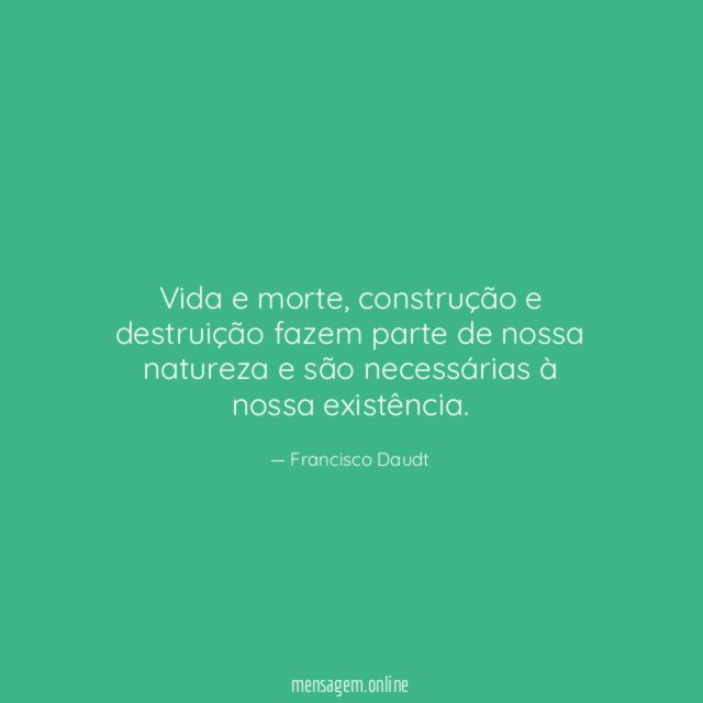 Vida e morte