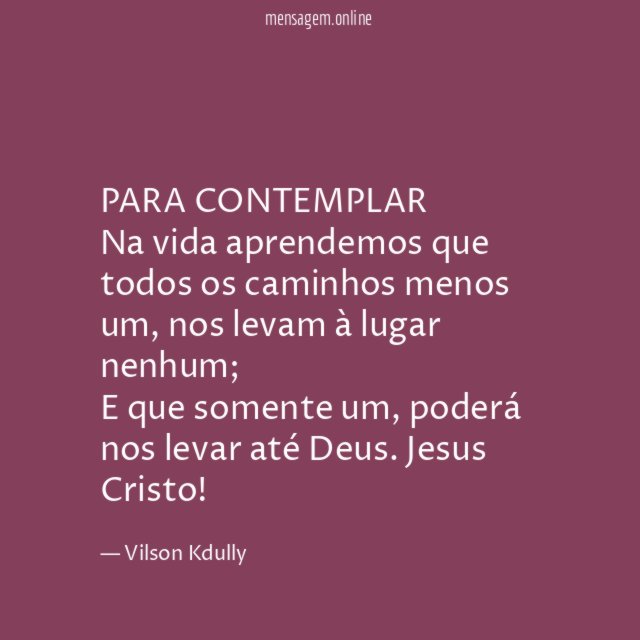 PARA CONTEMPLAR