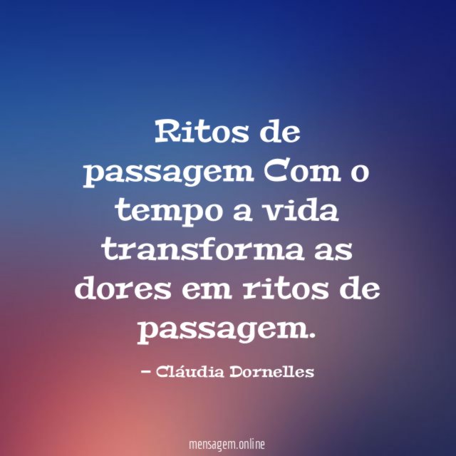 Ritos de passagem