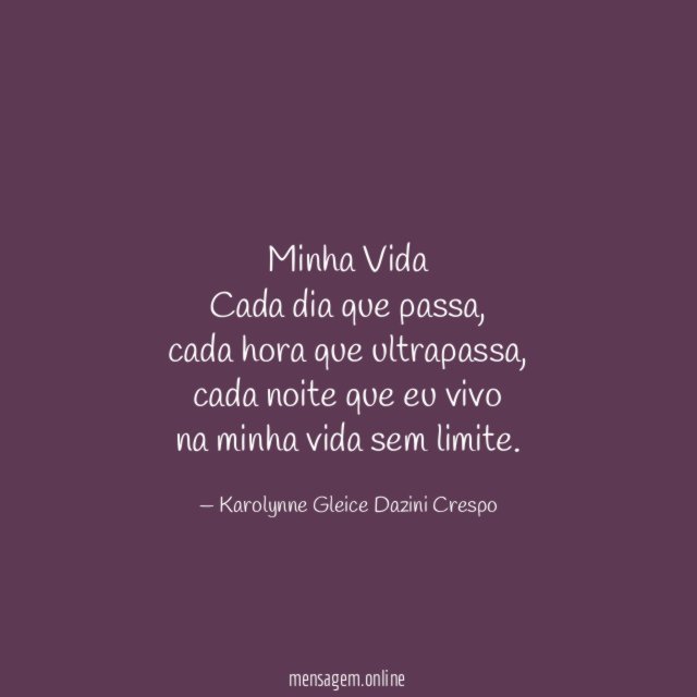 Minha Vida