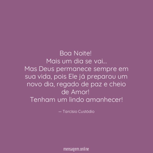 Boa Noite