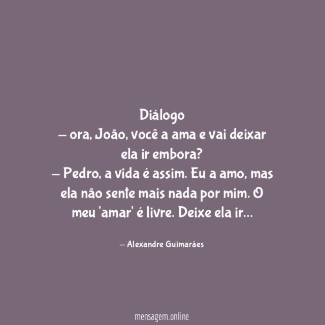 Diálogo - ora