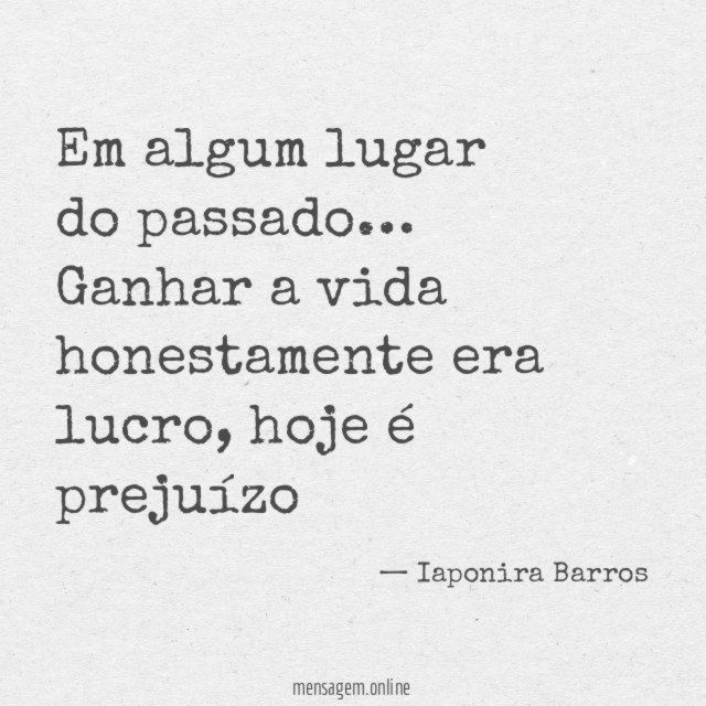 Em algum lugar do passado…