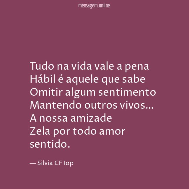Tudo na vida vale a pena Hábil é aquele