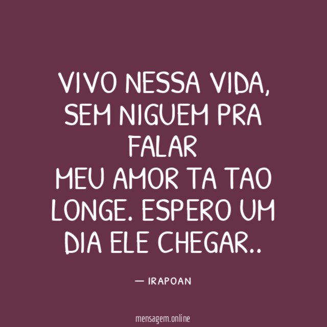 VIVO NESSA VIDA