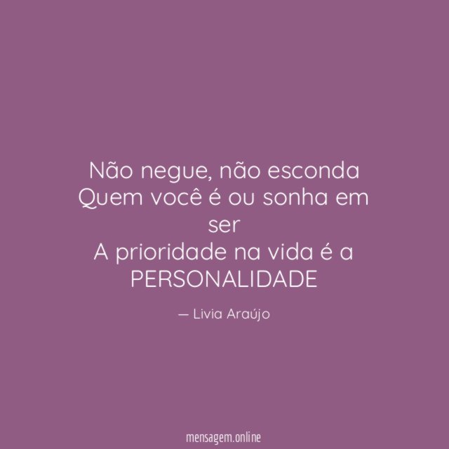 Não negue