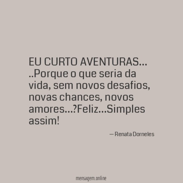 EU CURTO AVENTURAS