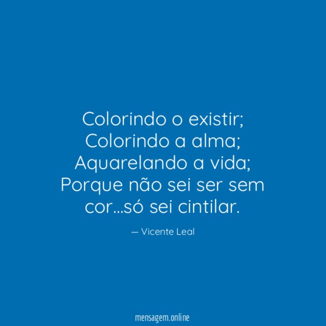Colorindo o existir