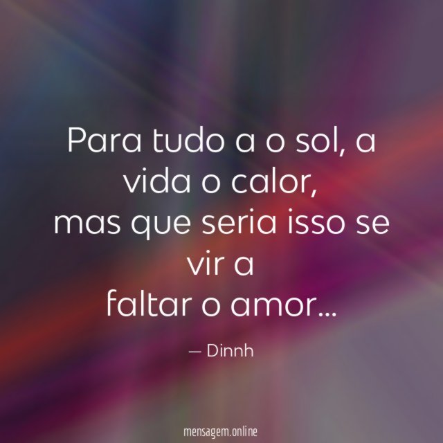 Para tudo a o sol