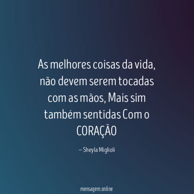 As melhores coisas da vida,