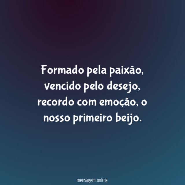 Formado pela paixão