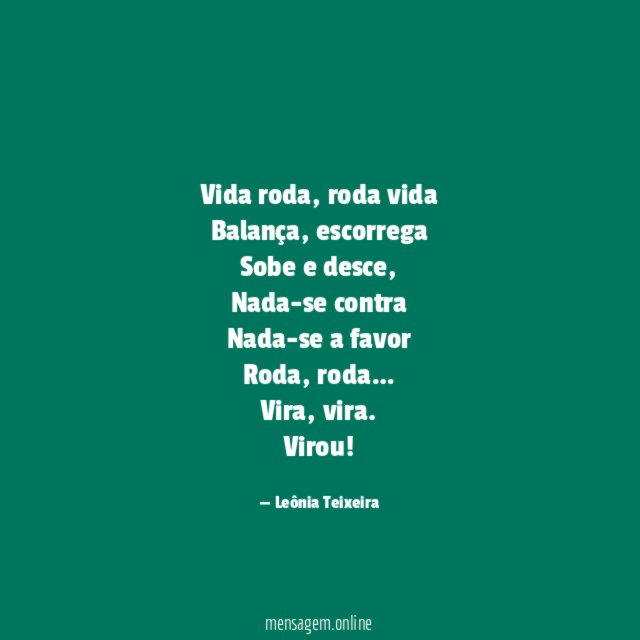 Vida roda