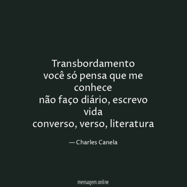 transbordamento