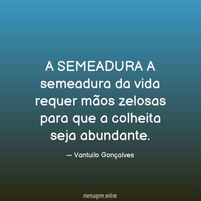 A SEMEADURA