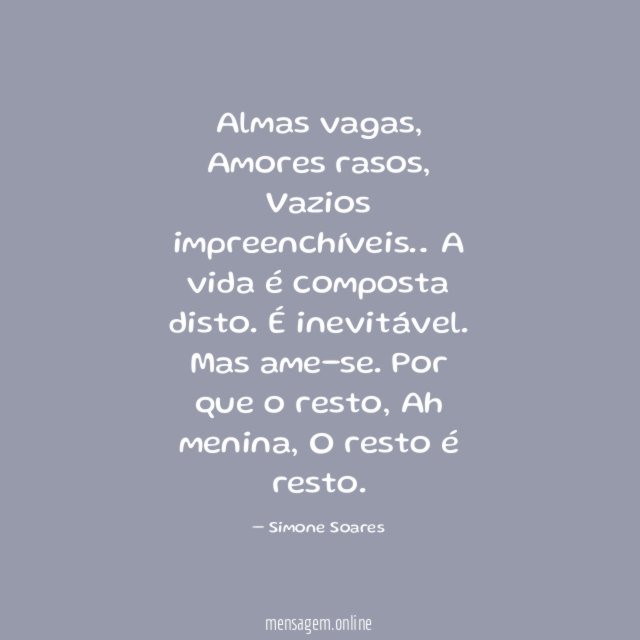 Almas vagas