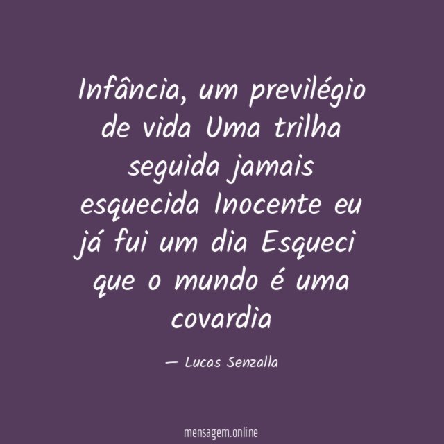 Infância