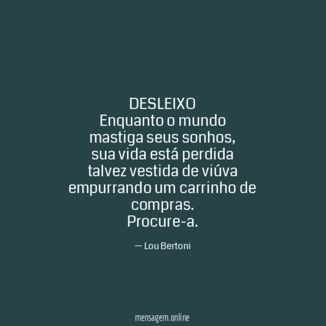 DESLEIXO