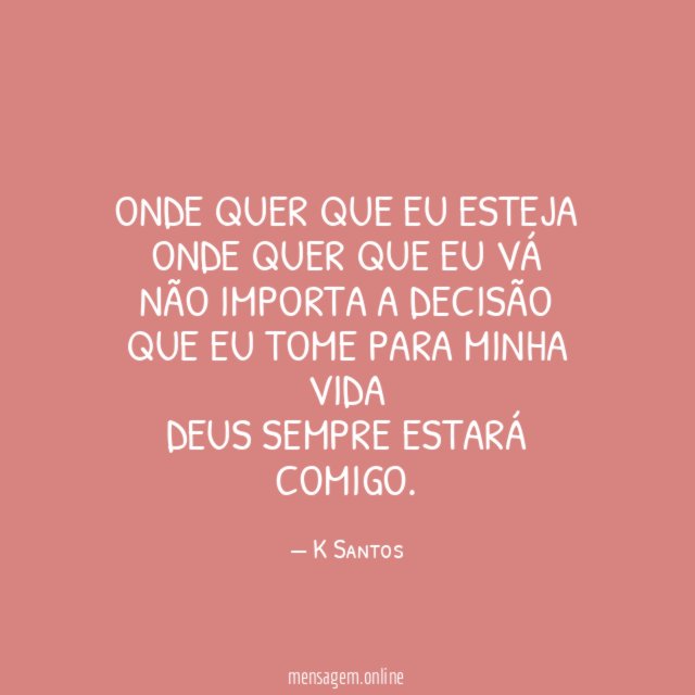 Onde Quer Que Eu Esteja Onde Quer Que Eu
