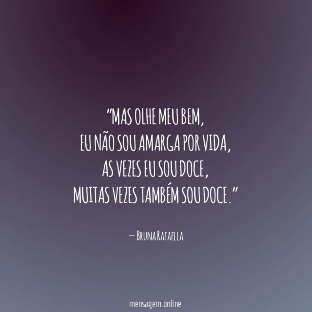Mas olhe meu bem