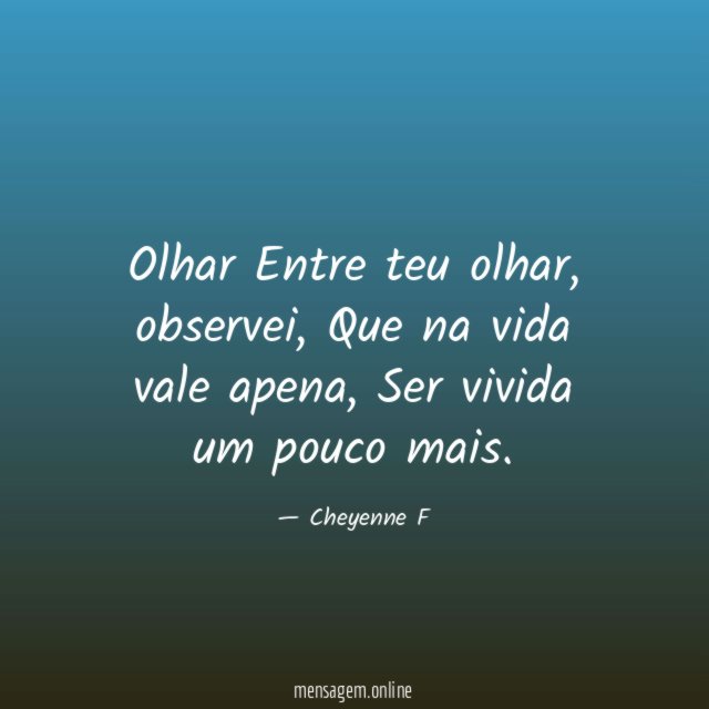 Olhar