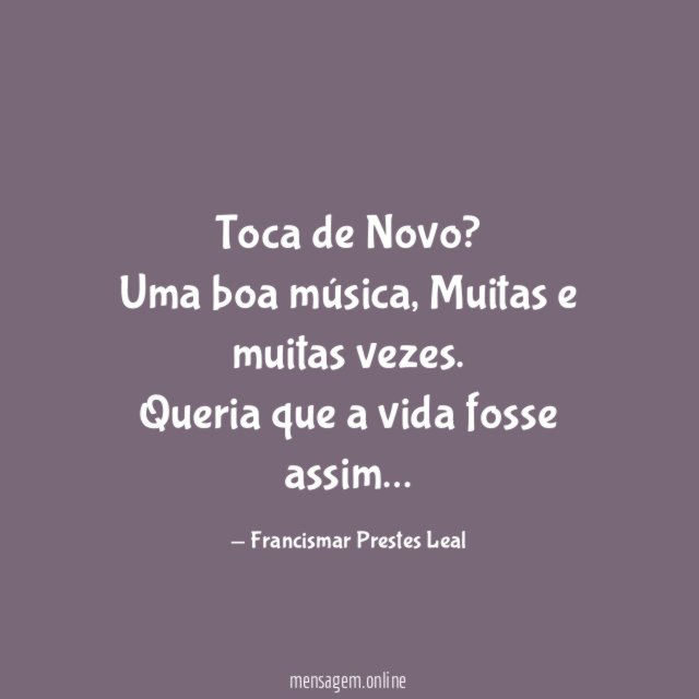 Toca de Novo?