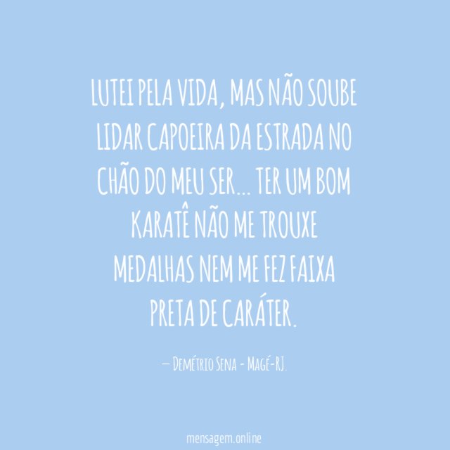 Lutei pela vida