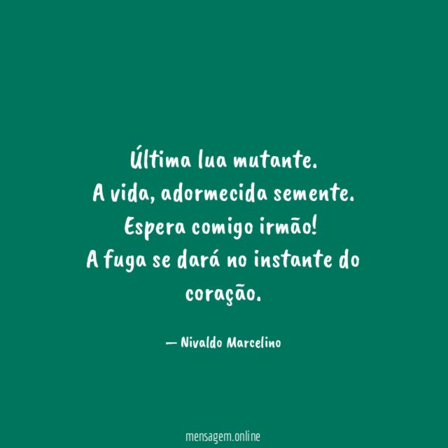 Última lua mutante
