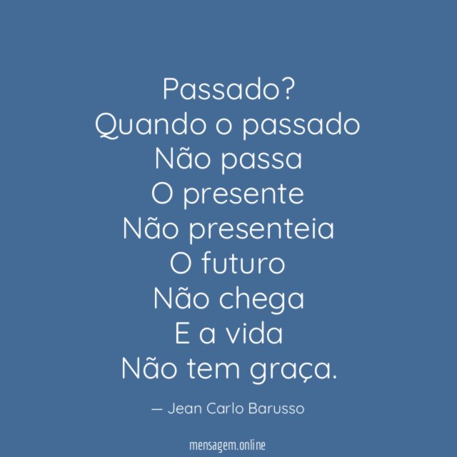 Passado?