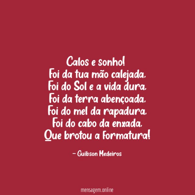 Calos e sonho!