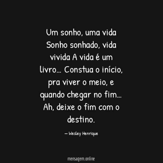 Um sonho